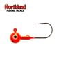 Tête Plombée Northland Gum-Ball Metallic 1/4 oz Orange Metallic 4/pqt