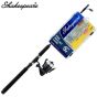 Shakespeare Catch More Fish 6'6" (198 cm) Medium Heavy 2-Piece Spinning Combo 35 Reel RH