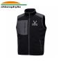 Veste polaire noire sans manches Chlorophylle Corpo