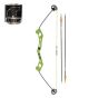 Arc à poulies pour jeunes Bear Archery Apprentice Vert Droitier