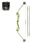 Bear Archery Valiant Flo Green RH 16.5 lb Youth Bow Set