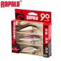 Rapala R90 CountDown Mid Naturistic Hard Bait Kit 3/Pack