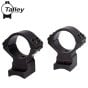 Talley Sako A7 1'' Extra-Low Scope Rings Black Anodized
