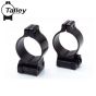 Anneaux De Lunette Talley Screw Lock Détachable 1'' Bas Noir Mat