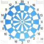 Darts Paper Target