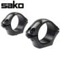 Anneaux De Lunette Sako Optilock 1" Extra Bas Bruni