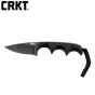 CRKT Minimalist Black Drop Point Fixed Blade Knife