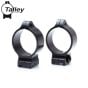 Talley Fixed Scope Ring System 30mm Medium Satin
