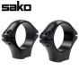 Sako Optilock Rings 30mm Medium Blued