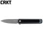 CRKT Pup 7070 Bead Blast AUS10 Gray GRN Pocket Knife