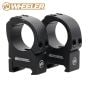 Anneaux De Lunette Wheeler Sporter Bi-Weaver Style Pic 1" Haut
