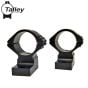 Anneaux pour lunette Talley Tikka T3 30mm Haut Noir