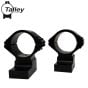 Talley Tikka T3 Scope Mounts 1'' High Black