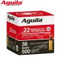 Munitions Aguila High Velocity .22 LR 38 gr Hollow Point 500/pqt