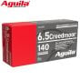 Munitions Aguila 6.5 Creedmoor 140 gr Full Metal Jacket Boat Tail 20/pqt