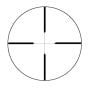 Lunette Tasco 2-7x32mm 1" Réticule Truplex