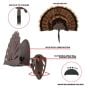 presentoir-eventail-dindon-allen-ez-mount-marron