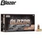 Munitions Blazer Brass 9mm Luger 115 gr FMJ 1000/caisse
