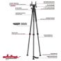 BOG-DeathGrip-Bantam-Shooting-Tripod