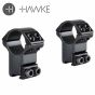 Hawke 1 Inch High 9-11mm Dovetail Scope Rings