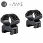 Hawke Match Mount 1" 2 Piece Weaver Medium Scope Rings