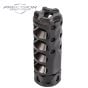 Precision Armament Hypertap .450 5/8x24 Black Muzzle Brake