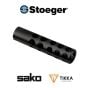 Stoeger-Sako-&-Tikka-Slim-Muzzle-Brake-Blued-M15×1