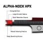 TenPoint-CenterPunch-HPX-20''-Lighted-Crossbow Arrows