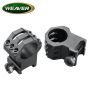 Weaver Six Hole Skeleton 1 Inch Scope Rings