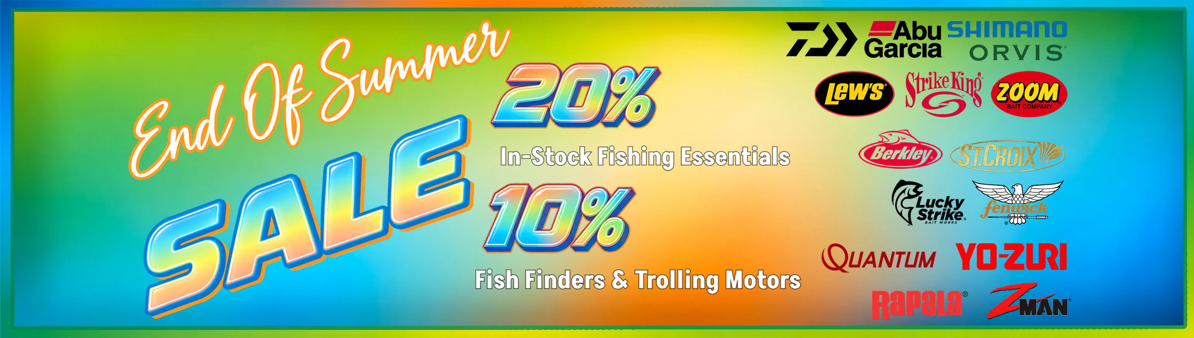 End of Summer sale