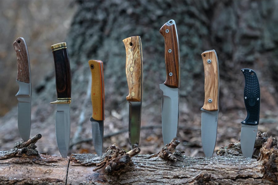Array of knives