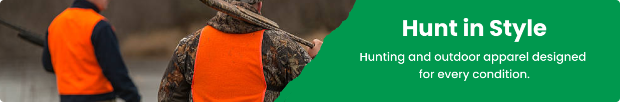 Hunt in Style. Shop Clothings